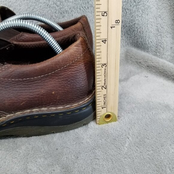 Dr Martens Shoes Mens Size 10 Bryce Brown Leather Slip On Casual *Read* main image 12